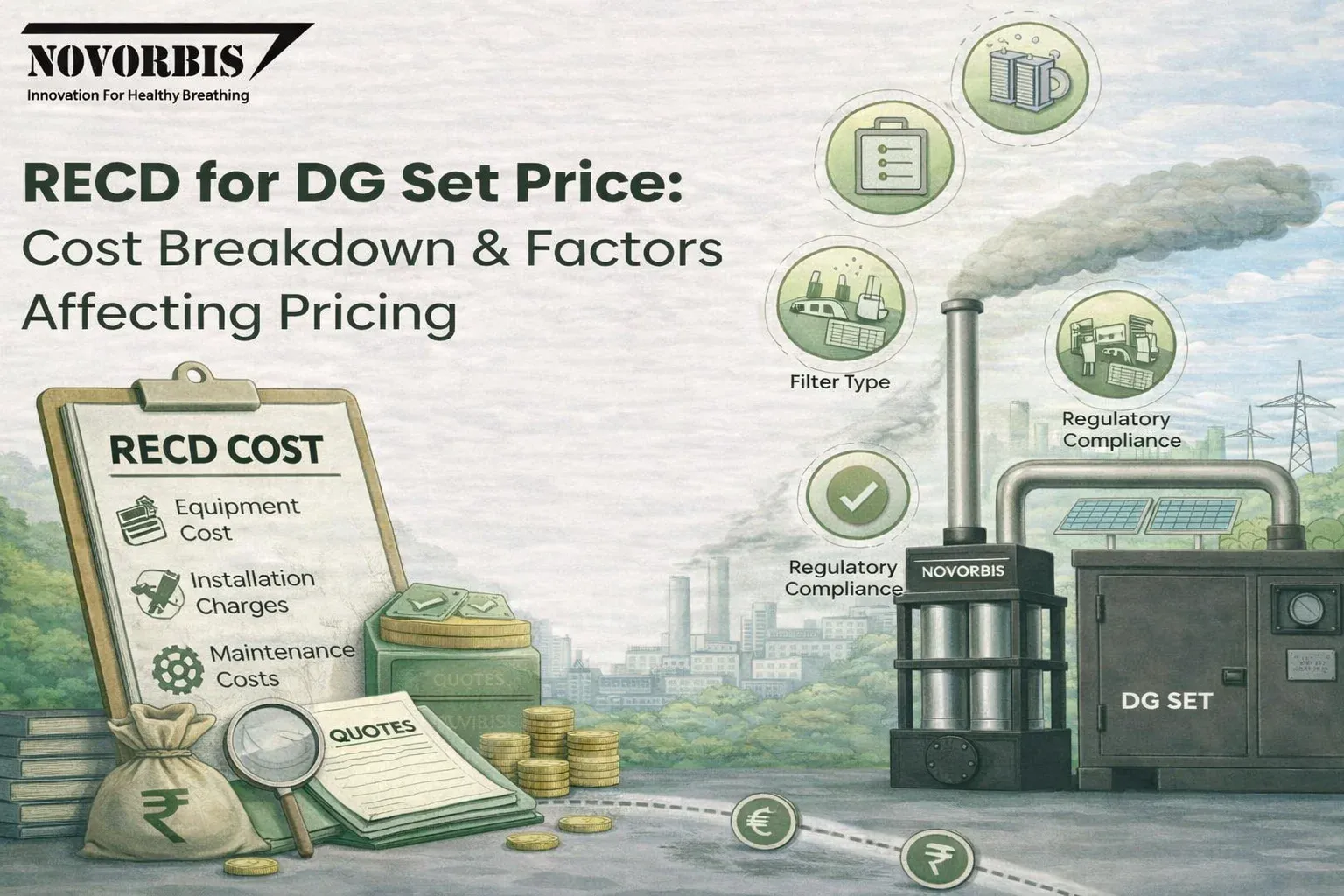 RECD for DG Set Price: Cost Breakdown & Factors Affecting Pricing