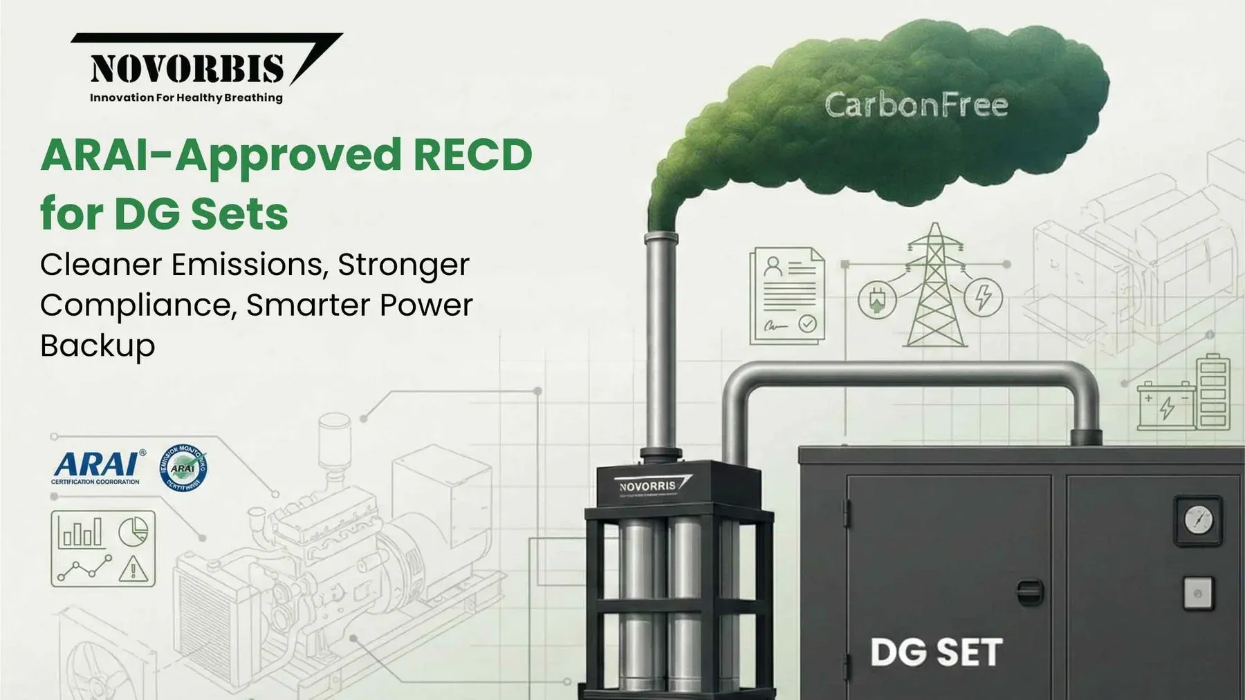 How to Ensure CPCB Compliance for DG Sets Using RECDs (2026 Guide)